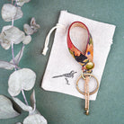 Avainlenkki kukallinen valmistettu käsityönä Suomessa