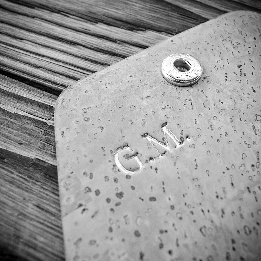 Nimikirjaimet korttikotelo